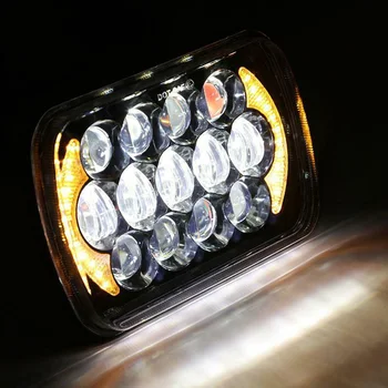 

Car LED Lights Auto Square High/low Beam For Chevrolet Jeep Cherokee XJ