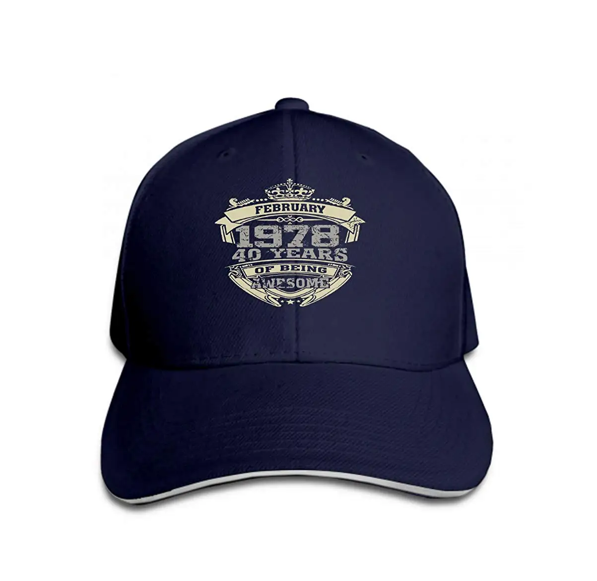 Классическая Кепка из хлопка, модная Бейсболка унисекс, Регулируемая Кепка в стиле хип-хоп, дизайнерская Кепка forti Years Being Awesome cholt Sign