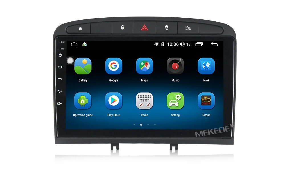 MEKEDE 9853 4G LTE Android 9 4 Гб 64 ГБ Автомобильный dvd-плеер gps Navi для peugeot 408 для peugeot 308 308SW аудио Радио стерео головное устройство