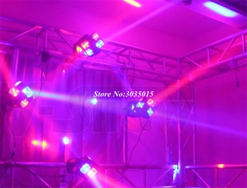 8x10 Вт RGBW 4в1 движущийся головной Луч света для сцены DJ вечерние свадебные бар светодиодные лампы освещение для создания сценических эффектов двухколесный луч движущаяся головка