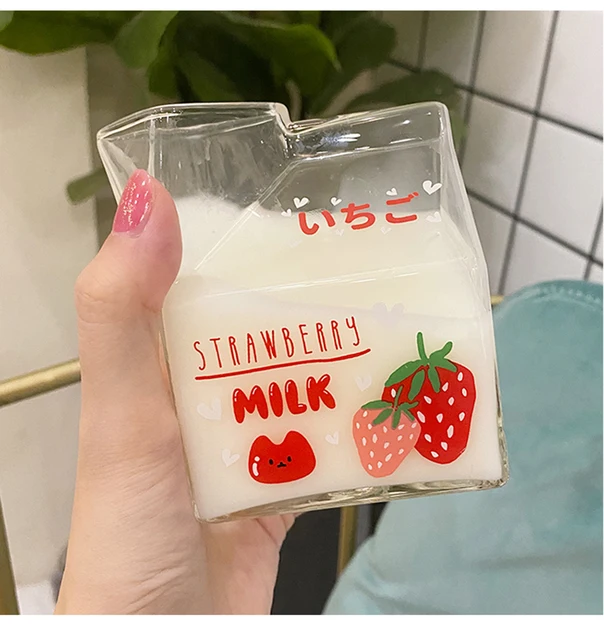 Kawaii Strawberry Glass Water Jug + Cup – The Kawaii Shoppu