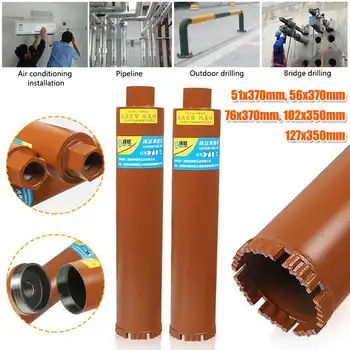

M22 51/56/76/102/127mm Diamond Coated Drill Bit Set Tile Marble Glass Ceramic Hole Saw Drilling Bits Hole Saw For Power Tools