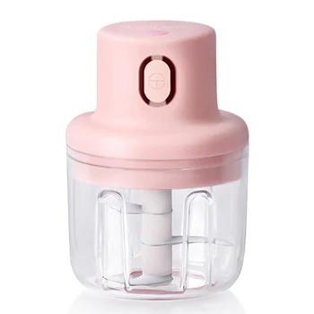 

alloet 250ml Kitchen Meat Grinder Shredder Garlic Ginger Chopper Blender Multi-functional Household Food Processor ElectricMixer