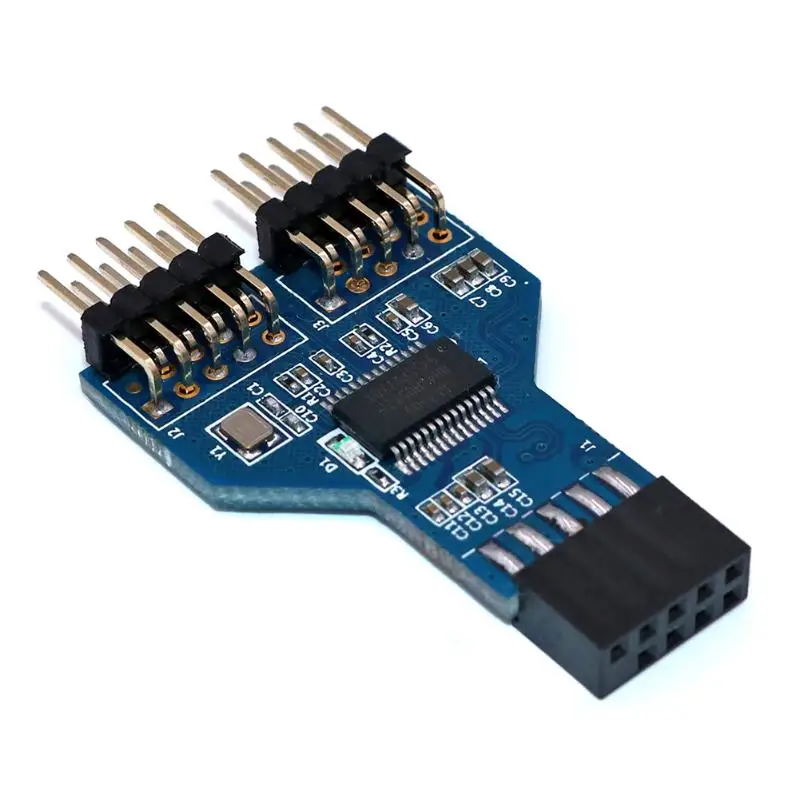 4 порта USB2.0 концентратор разветвитель классические цвета и простой прочный дизайн с Светодиодный индикатор для рабочего стола U диск клавиатура мышь
