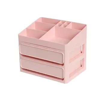 

Storage Boxes Cosmetic Dust-proof Desktop Drawer Large-capacity Table Rackr