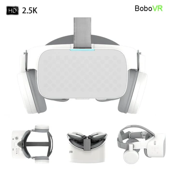 

Bobovr X6 Virtual Reality All In One Vr Binocular 2.5K Hd Vr Headset Android 3D Glasses Helmet Immersive 5.5' Lcd Wifi Bt4.2