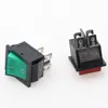 1pcs Latching Rocker Switch Power Switch I/O 4 Pins With Light 16A 250VAC 20A 125VAC KCD4 ► Photo 3/6