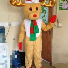 Рождественский спортивный талисман «Олень», костюмы для взрослых, размер, рекламные вечерние костюмы для игр, с фабрики