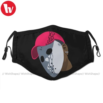 

Lil Skies Mouth Face Mask SKI MASK THE SLUMP GOD Facial Mask Fashion Cool with 2 Filters for Adult