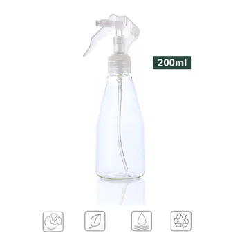 

Durable 10PCS Plastic Cosmetic Spray Bottles Water Sprayer Mister Spring Button 200ml Home Garden Supplies