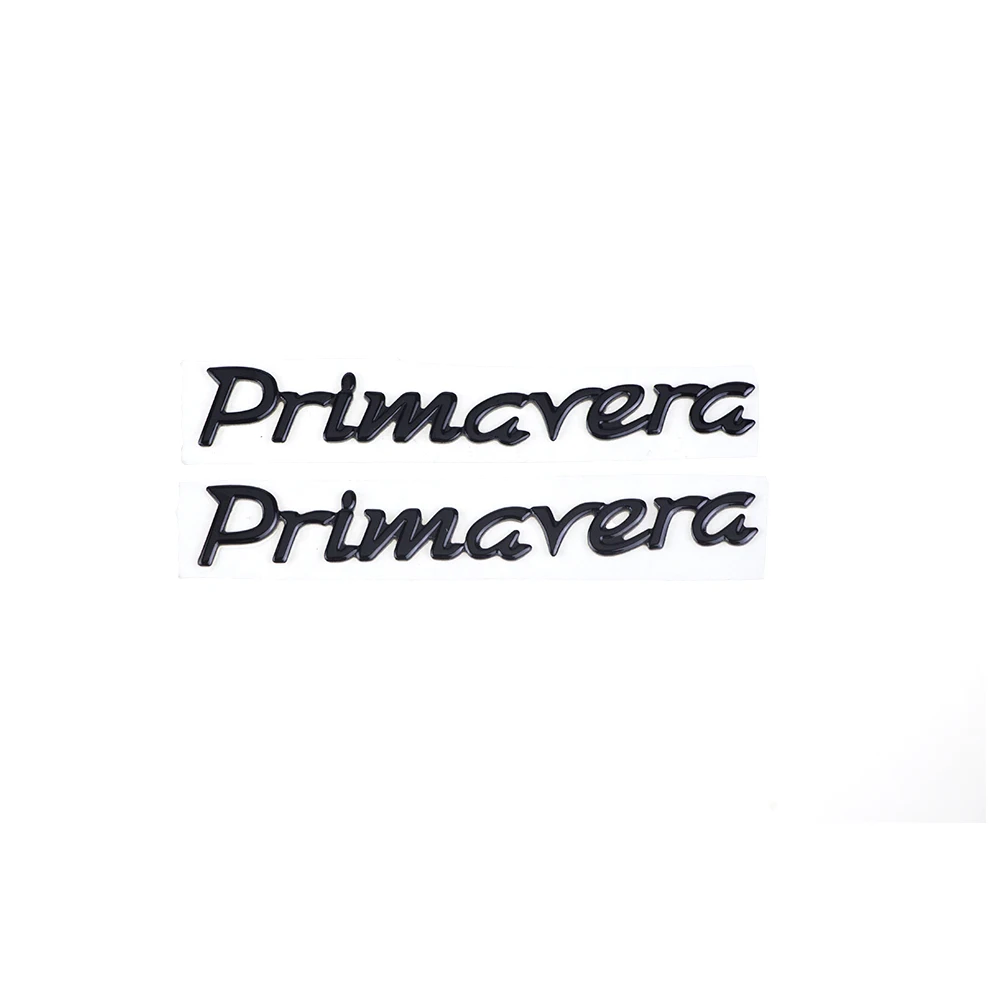KODASKIN 3D наклейка на мотоцикл украшения эмблема стикер Наклейки для Primavera Primavera50 Primavera150 Primavera125 - Цвет: Черный