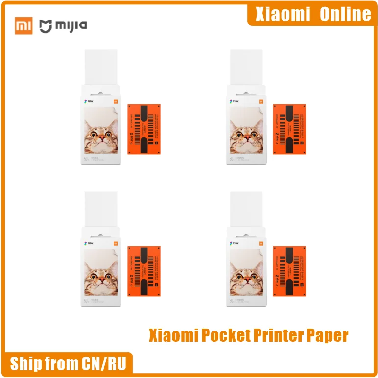 Original Xiaomi Pocket Printer Paper ZINK Self adhesive Photo Print original-xiaomi-pocket-printer-paper-zink-self-adhesive-photo-print