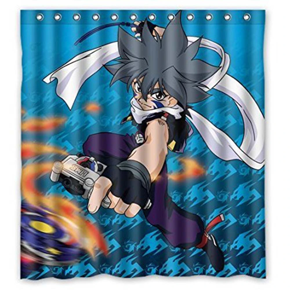 浴室のシャワーカーテンアニメベイブレードドラゴンボールエコフレンドリー防水生地のシャワーカーテンアクセサリー Waterproof Fabric Shower Curtain Shower Curtainfabric Shower Curtain Aliexpress