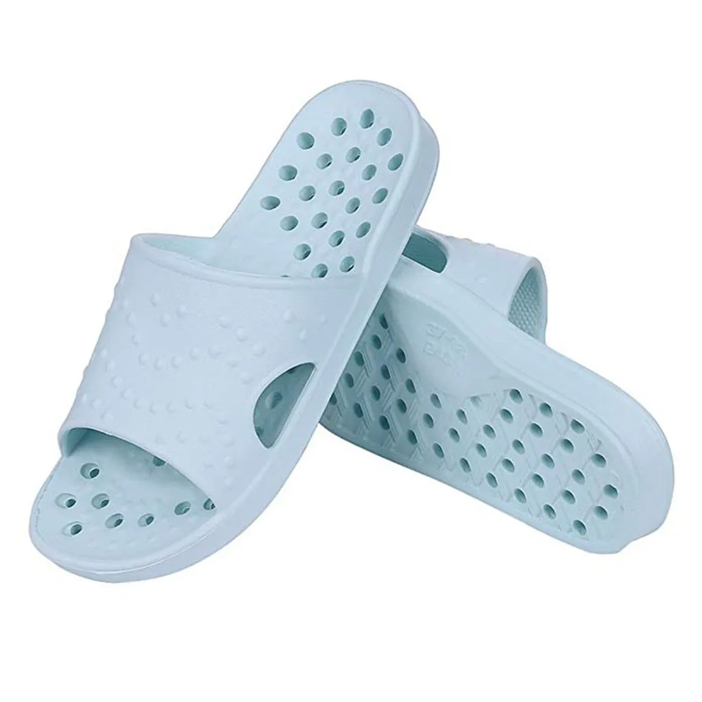 Сандалии женские для душа мягкая подошва быстросохнущие шлепанцы ванной пляжная