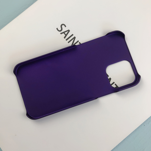 iPhone 13 12 Mini 11 Pro XS Max XR X 8 7 Plus SE Anti-fingerprint Ultra-thin Smooth Matte PC Case Hard Back Protective Cover