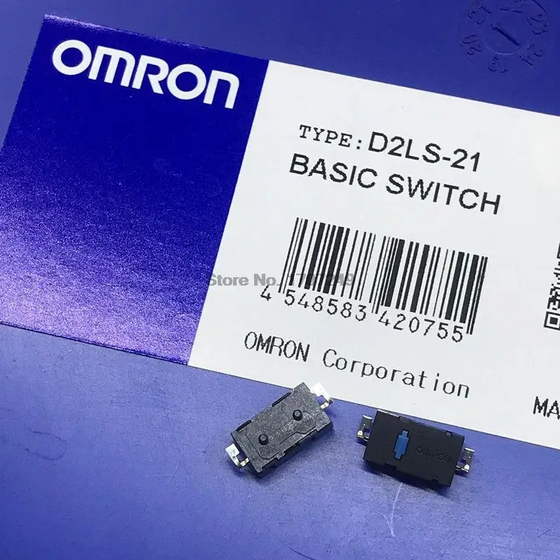 floor panel 10-100Pcs Omron mouse micro switch D2LS-21 D2LS-11 for Anywhere MX Logitech M905 left and right keys G900 903 G603 GPW side keys dimming light switch Wall Switches