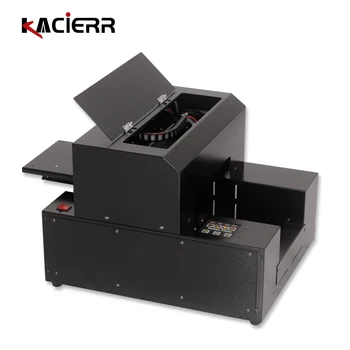 Billig Neue A4 UV Drucker Für Handy Shell Leder Holz Glas Acryl PVC Stift Kostenloser 5 Farben UV Tinte Für Benutzerdefinierte Verarbeitung