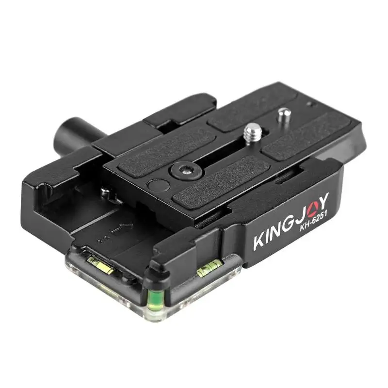 KH-6251 Универсальный Алюминий quick release plate DSLR Камера QR пластина адаптер Камера Монтажная пластина Камера quick release Plate