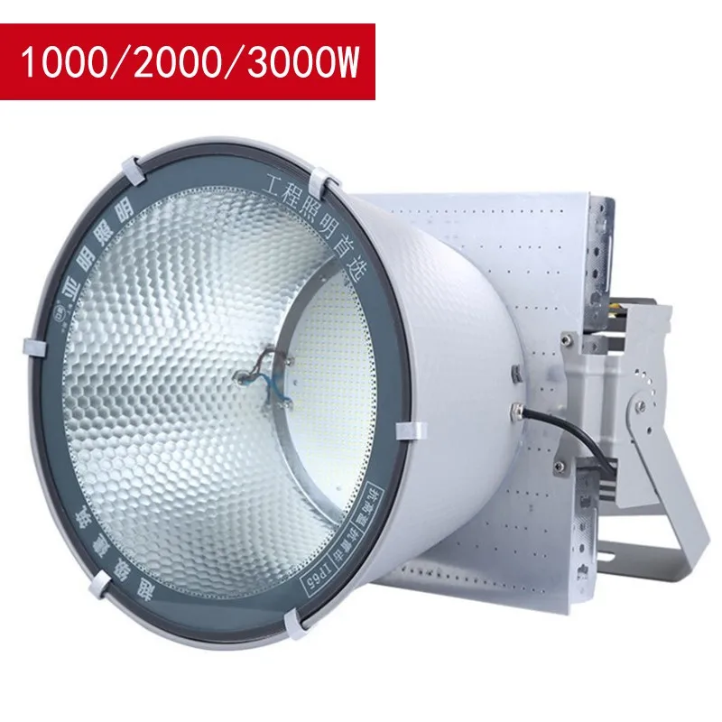 

400/600/800/1000/2000/3000w Tower Crane Lamp Stadium Build Site Led Flood Light Outdoor High Bay Lighting Waterproof Ip65 220v