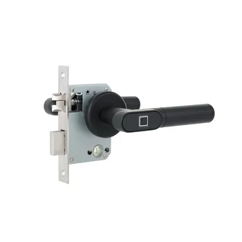 

Home Apartment Electric With Handle Smart Fingerprint Indoor Anti-theft Entry Modern Biometric Door Lock Office Safety Keyless