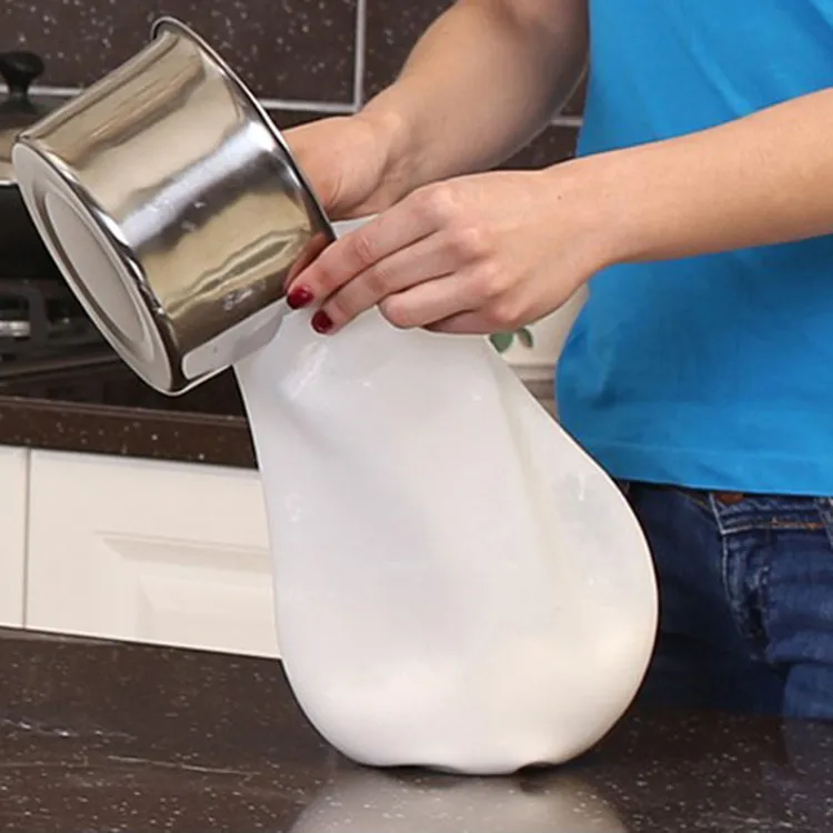 

Can Put 3kg Flour Extra-large No. Soft Porcelain Safe Non-toxic Freshness Magic Dough Kneading Bag DIY Knead Dough