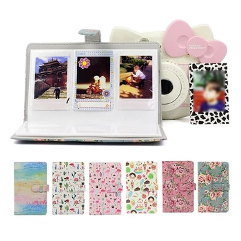 

3-Inch 96 Pockets PU Leather Instant Photo Card Collection Album Picture Case for Mini 8/9/7s/25/70/90