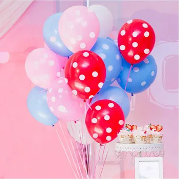 

20pcs 12inch black white dot latex balloons Baby shower party supplies wedding favors gifts birthday party decorations kids toys