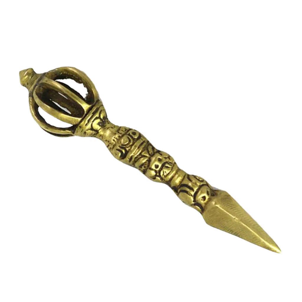 Тибетский буддизм амулет 90 мм медный дорье фюрба дома/офиса/автомобиля украшения