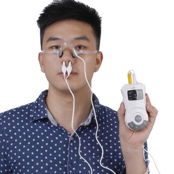 

Laser Nose Rhinitis Sinusitis Allergy Reliever Hay Fever Treatment Electric Therapy Massage TENS Unit Machine Health Monitor