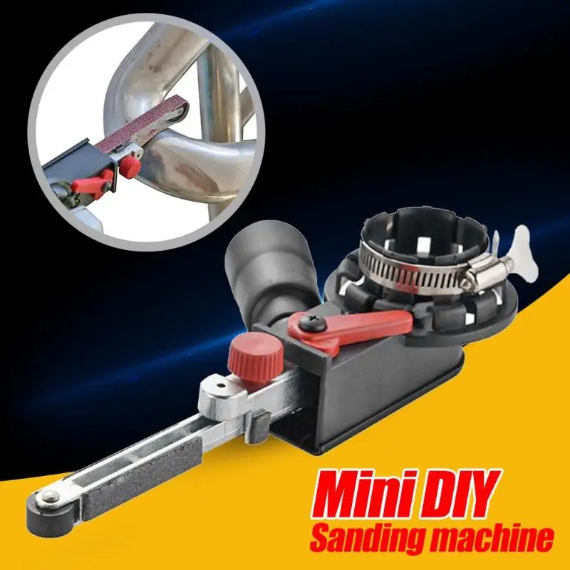

DIY Polishing Grinding Machine Cutter Edges Sharpener Sanding Belts Adapter Electric Angle Grinder Woodworking Accessories