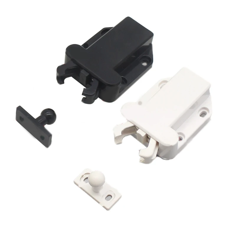 Invisible Furniture Lock Cabinet Touch Latch with Mute Pop-up Function Push to Open Catch Lock for Cupboard Wardrobe magnetic cabinet catches,magnetic cabinet latches,cabinet door latch