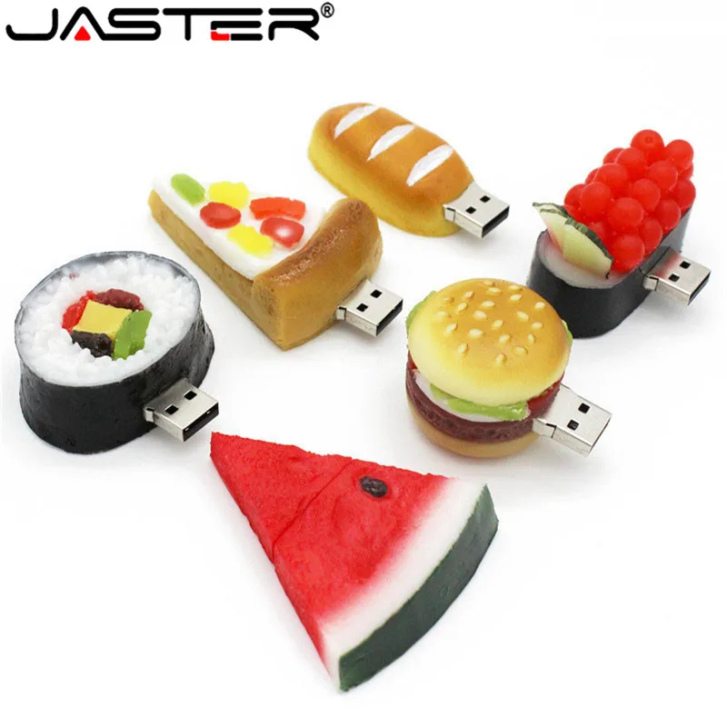 Kdata Hambugar Burger Food Series Usb флеш накопитель креативный суши 4 ГБ 8 16 32 Запоминающая