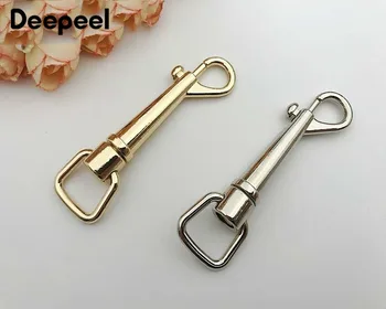 

2pcs 16mm Metal Clip Buckles for Bag Swivel Snap Hook Handbag Strap Snaps Spring Ring Keyring Handle Connector DIY Leather Craft