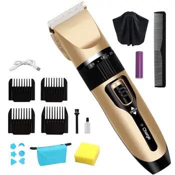 

Automatic Digital Hair Trimmer Rechargeable Electric Haircut Clipper Men's Cordless Haircut Adjustable Ceramic машинка для