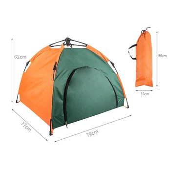 

Outdoor Pet Dog Tent Portable Waterproof Automatic Folding Dog Cats Kennel 2019ing