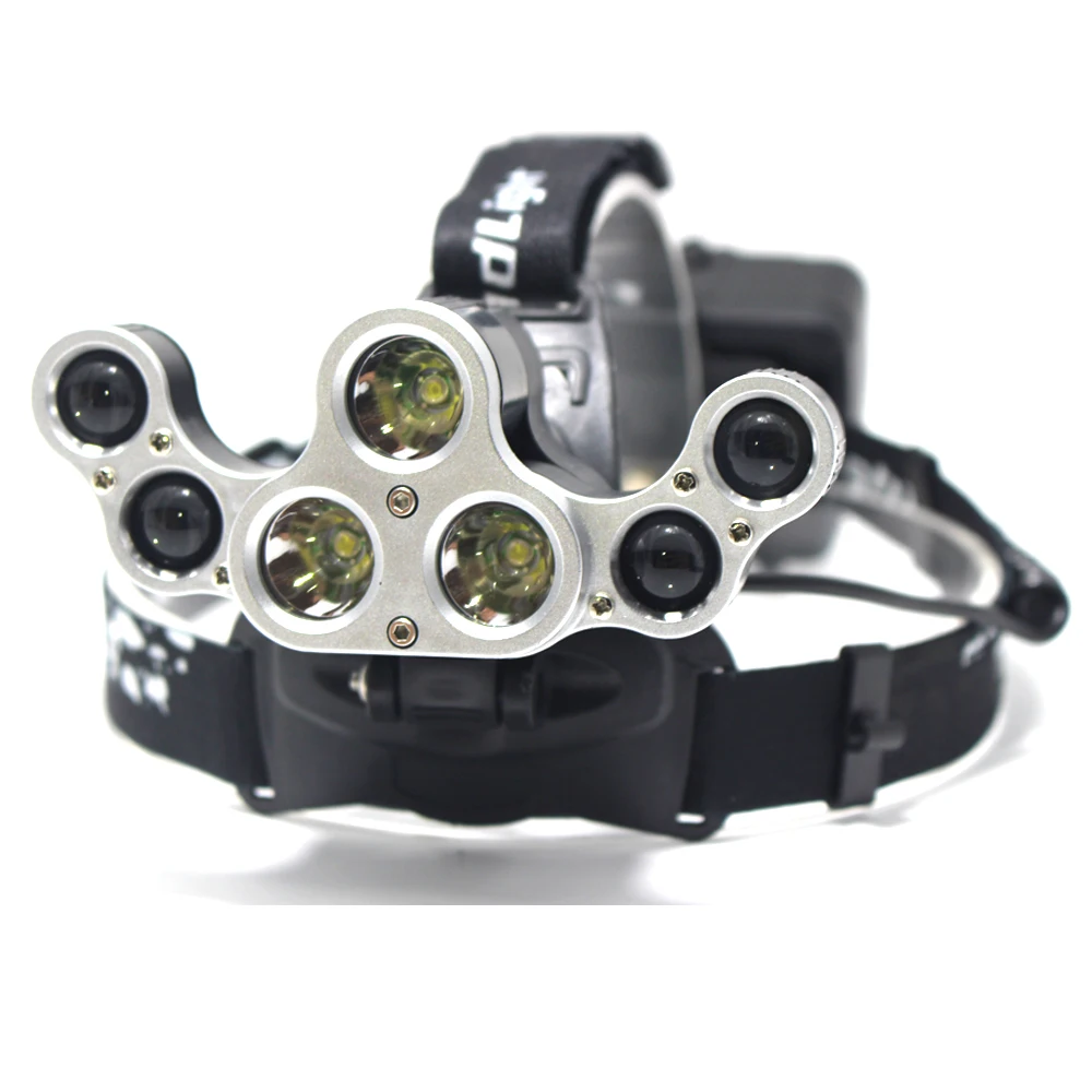 8000LM XML-3xT6+ 4xXPE 7LED фары USB фонарик Водонепроницаемый кемпинга фары фонарь Кемпинг Тент фонарь