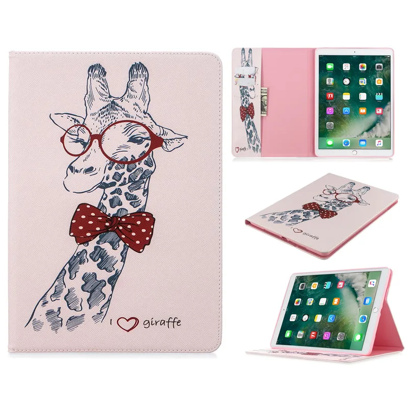 Funda для iPad Pro 10,5 чехол с умным рисунком из искусственной кожи чехол-подставка для iPad Air 3 Air iPad 10,5 чехол+ ручка