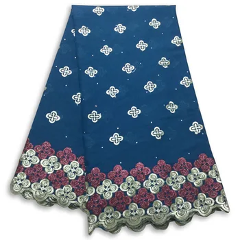 

Pure Cotton Design Swiss Voile Lace In Switzerland With Stones African Dry Lace Fabric High Quality Nigerian For Wedding 04