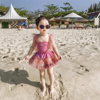 

Children Clothes Set 2020 New Baby Girls Swimsuit Bikini for Kids Summer Beach Swimmer Clothing