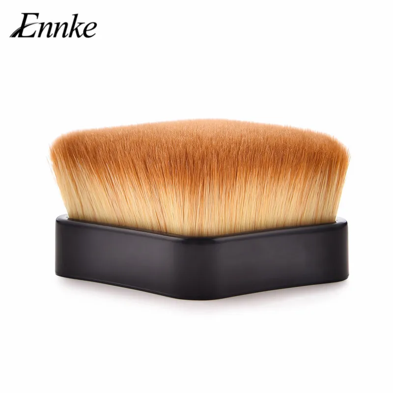 

ENNKE 1pcs Mini Foundation Brush BB Cream Brush Portable Multifunction Flat Makeup Brushes with changeable handle makeup box