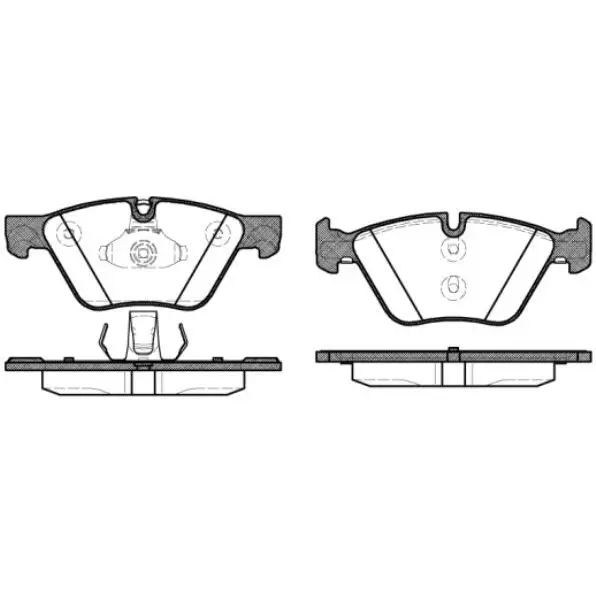 Колодки дисковые п.\ BMW F10/F11 3.0i/2.0D 10 REMSA 1052 30|Тормозной цилиндр| |