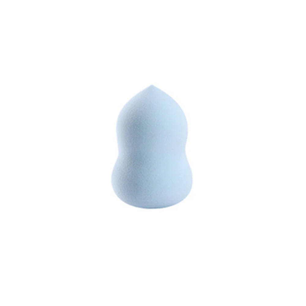 Light Blue 1 шт. в форме капли воды/тыквы, косметическая пуховка, мягкая губка для макияжа, пудра, пуховка, гладкая губка для макияжа, косметические инструменты для макияжа - Цвет: Light Blue