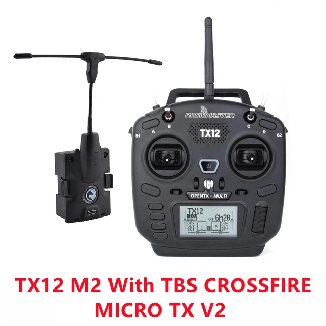 In Stock RadioMaster TX12 16CH OpenTX Multi-Module Compatible Digital Radio Transmitter With R168 TBS CROSSFIRE MICRO TX V2