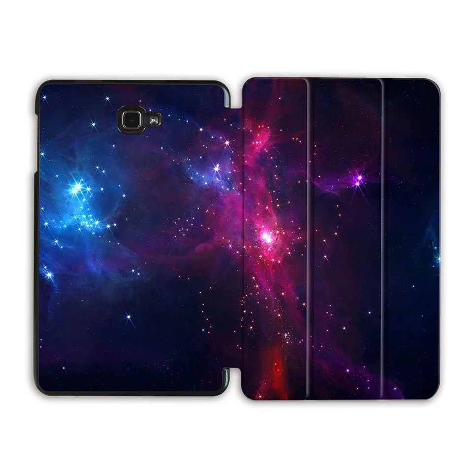 Чехол для планшета MTT для samsung Galaxy Tab A, 10,1 дюймов, SM-T580, T585, звездное небо, из искусственной кожи, магнитная откидная подставка, защитный чехол