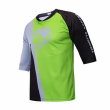 

Customized quick-drying mountain bike shirt off-road cycling jersey, off-road bike long-sleeved downhill cycling jersey