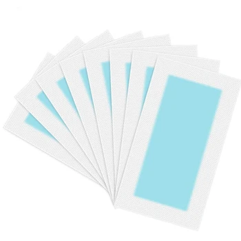 

1 Sheets Summer Professional Hair Removal Double Sided Cold Wax Strips Paper for Leg Body Face