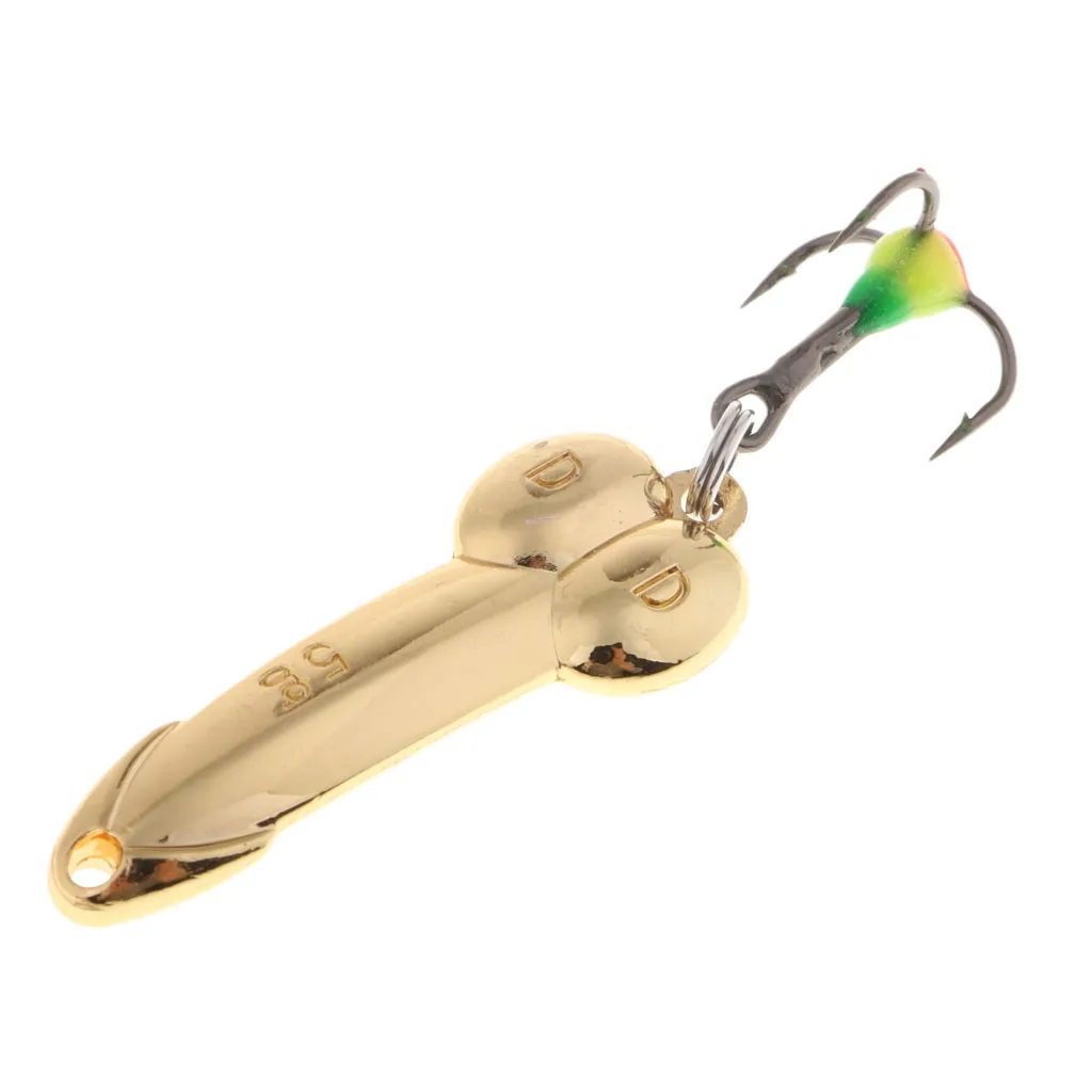 1pcs Spoon Fishing Bait Lure Hook Gold Metal Bait Tackle Outdoor Useful 5g-20g 