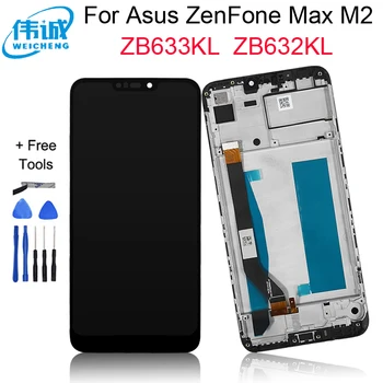 

6.26" LCD For Asus Zenfone Max M2 ZB633KL ZB632KL LCD Display Touch Screen with Frame Digitizer For Asus ZB633KL Display