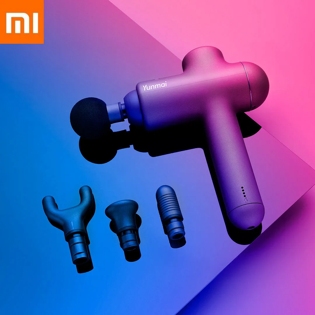 Оригинальный xiaomi Smart Yunmai Массажная фасция пистолет Xiomi беспроводной ручной