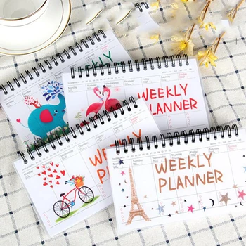 

Weekly Planner Spiral Weekly Planner Pad Undated Desk Calendar To Do Lists Shopping List Meal Planning Appointment Book Schedule